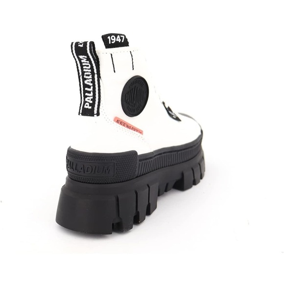 Palladium Revolt Hi Tx Star White High Top Sneaker Boots Various Size 7 or 8 NIB - Picture 4 of 5